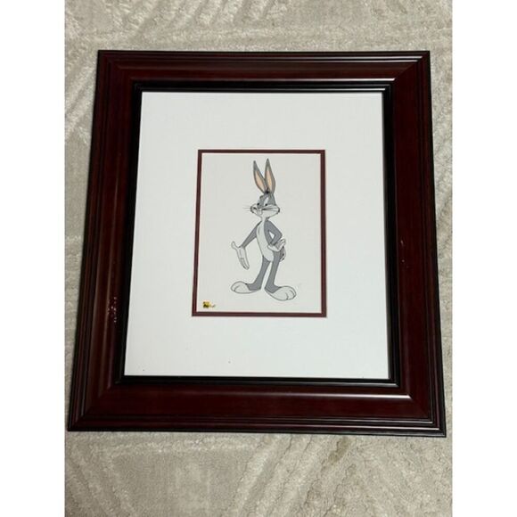 2004 Warner Bros Bugs Bunny II Limited Edition Sericel Animation Cel 8" x 6" - Picture 1 of 4